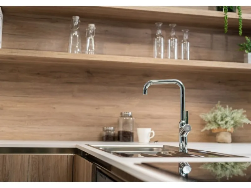 Discount VIZIO Wasserhahn Küchenarmatur BOD mit 360° Schwenkbarem N Auslauf Verchromt