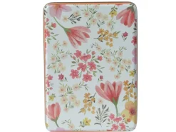 New Vorratsdose Blumen-Motiv 10,5 cm x 10,5 cm x 14 cm Bunt