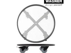 Wagner design yourself Töpfe<Wagner design Pflanzenroller GH 7017 Ø 38 cm x 8 cm Schwarz-Weiß