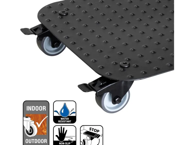 Wagner design yourself Töpfe<Wagner Pflanzenroller GH 7008 29 cm x 29 cm Schwarz
