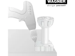 Hot Wagner design yourself Wagner Sockelverstellfuß Justierbar L 115-185 mm Schwarz 4 Stück