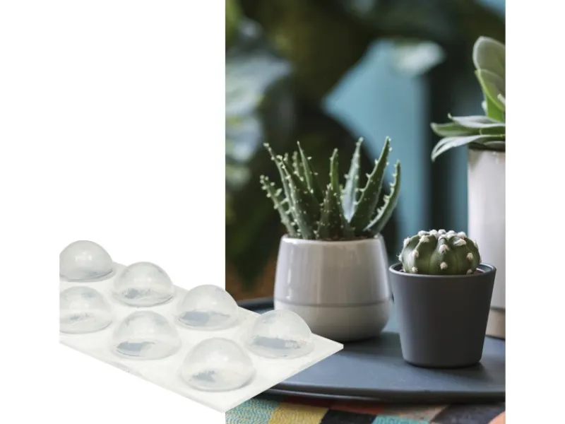 Wagner design yourself Töpfe<Wagner Topffüße Set Selbstklebend Transparent Ø 16 mm
