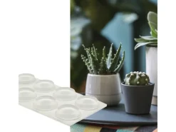 Discount Wagner design yourself Wagner Topffüße Set Selbstklebend Transparent Ø 13 mm