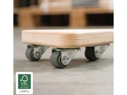 Wagner Kühlschränke<Transporthilfe Tragkraft 100 kg Dreieckig 14 cm Birke FSC®