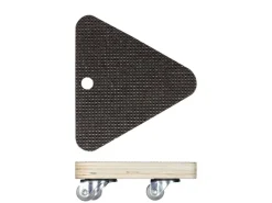 Wagner Transporthilfe Tragkraft 100 kg Dreieckig 14 cm Pappel FSC®< Kühlschränke