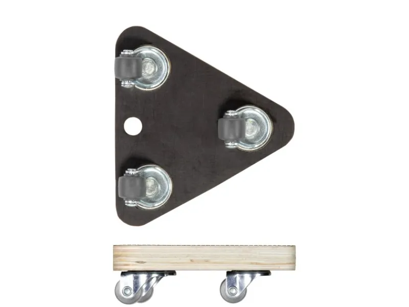 Wagner Transporthilfe Tragkraft 100 kg Dreieckig 14 cm Pappel FSC®< Kühlschränke