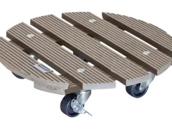 Sale Wagner design yourself Wagner WPC Pflanzenroller GH 0536 Ø 29 cm Taupe FSC®