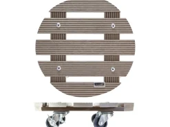 Sale Wagner design yourself Wagner WPC Pflanzenroller GH 0536 Ø 29 cm Taupe FSC®