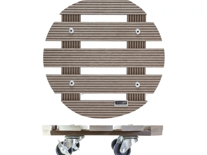 Sale Wagner design yourself Wagner WPC Pflanzenroller GH 0536 Ø 29 cm Taupe FSC®