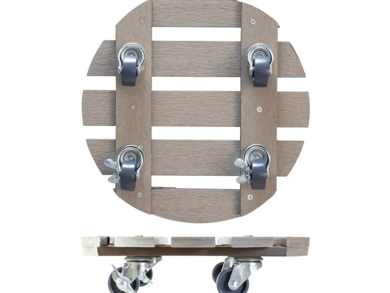 Sale Wagner design yourself Wagner WPC Pflanzenroller GH 0536 Ø 29 cm Taupe FSC®