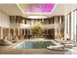Kühlschränke<WALLFACE 27048 OCEAN Hollywood Wandpaneel Metall-Optik holographisch Pink 2600 mm x 1000 mm x 8,24 mm 2,6 m2 Pink