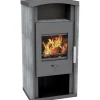 Wamsler Herde<Küchenofen Naturstein Grau 6 kW