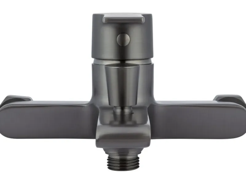 Einhebelmischer<Wannenarmatur Bisenzio Einhebel Gunmetal