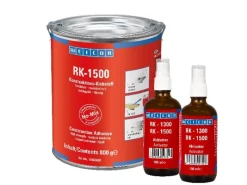 Ersatzteile Küchenarmatur<WEICON RK-1500 Konstruktions- Klebstoff + Aktivator 1 kg