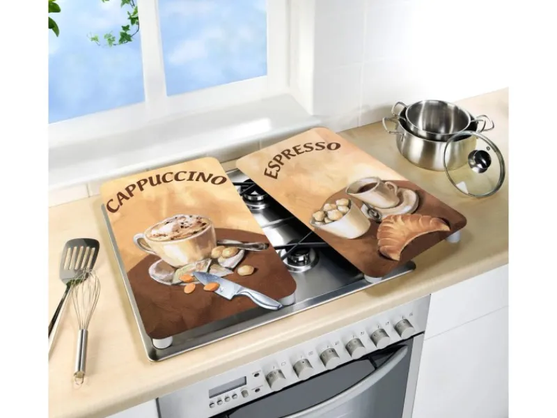 Discount Wenko Abdeckplatte Universal Kaffee 2er-Set