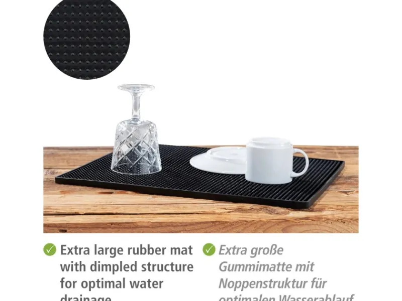 Sale Wenko Abtropfmatte Maxi 40 cm x 30 cm Black Outdoor Kitchen Schwarz