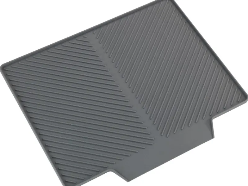 Wenko Küchenhelfer<Abtropfmatte Nelia Maxi Kunststoff 40 cm x 35 cm Grau