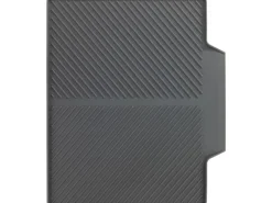 Wenko Küchenhelfer<Abtropfmatte Nelia Maxi Kunststoff 40 cm x 35 cm Grau
