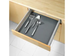 Wenko Küchenhelfer<Anti-Rutsch-Matte 150 cm x 50 cm Grau schwer