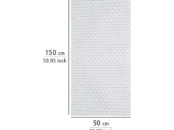 Wenko Küchenhelfer<Anti-Rutsch-Matte Noppen Zuschneidbar 150 cm x 50 cm Weiß