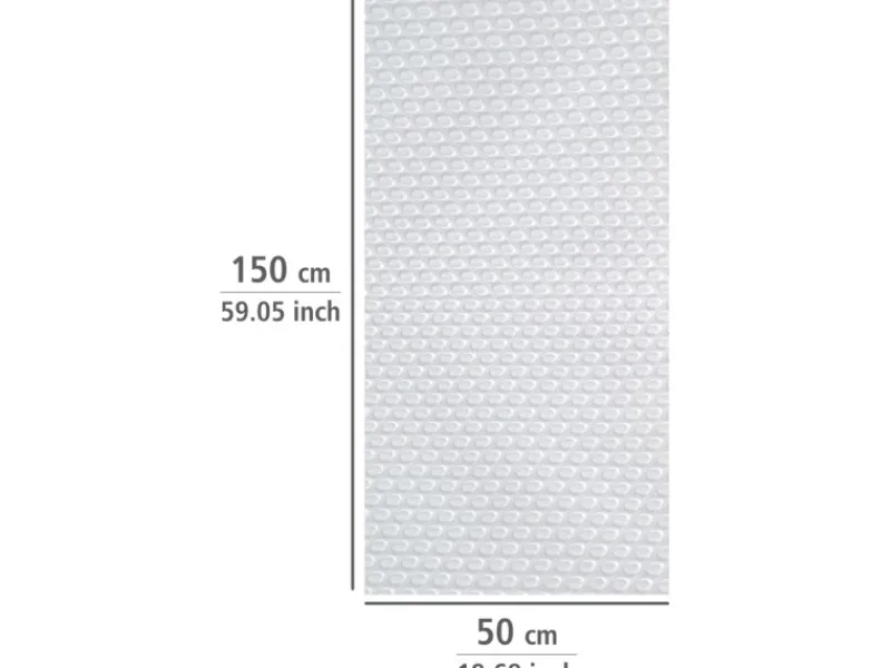 Wenko Küchenhelfer<Anti-Rutsch-Matte Noppen Zuschneidbar 150 cm x 50 cm Weiß