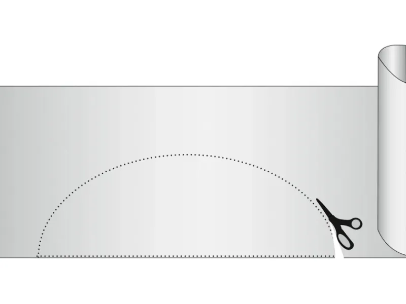Wenko Küchenhelfer<Anti-Rutsch-Matte Noppen Zuschneidbar 150 cm x 50 cm Weiß