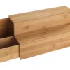 Wenko Bambus Treppe für Kaffee und Tee 33 cm x 17,5 cm x 15 cm< Küchen-Ordnungssysteme|Küchenregale