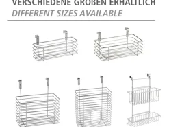 Wenko Küchen-Ordnungssysteme|Küchenregale<Einhängregal Flexi mit 2 Ablagen