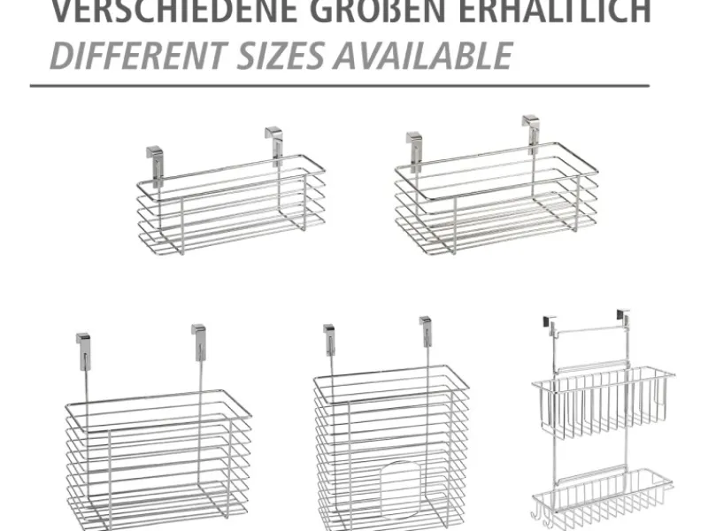 Wenko Küchen-Ordnungssysteme|Küchenregale<Einhängregal Flexi mit 2 Ablagen
