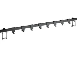 Online Wenko Hakenleiste Gala 8 Haken 4 cm x 60 cm x 3 cm Schwarz
