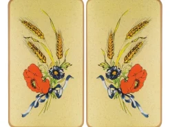 Wenko Herdabdeckungen|Kochfelder<Herdabdeckplatte Universal 2er Set Kornblumen
