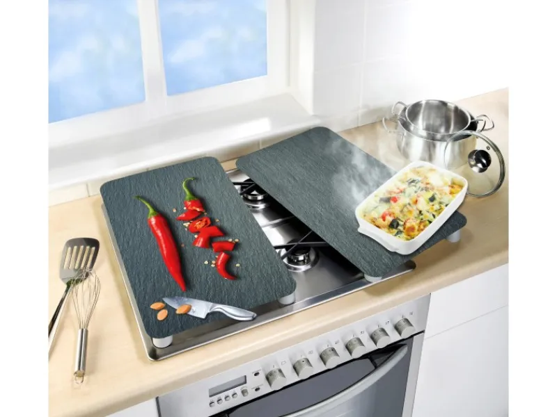 Wenko Herdabdeckungen|Schneidebretter<Herdabdeckplatten Universal Cayenne 2er Set Mehrfarbig