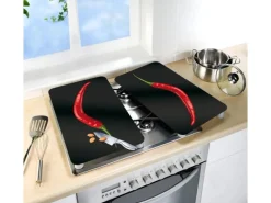 Online Wenko Herdabdeckplatten Universal Hot Peperoni 2er-Set Mehrfarbig