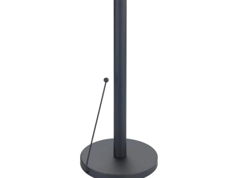 Outlet Wenko Küchenrollenhalter Clayton Pulverbeschichtetes Metall Ø 15 x 33 cm Schwarz