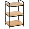 Wenko Regal Loft Bambus Braun mit 3 Etagen