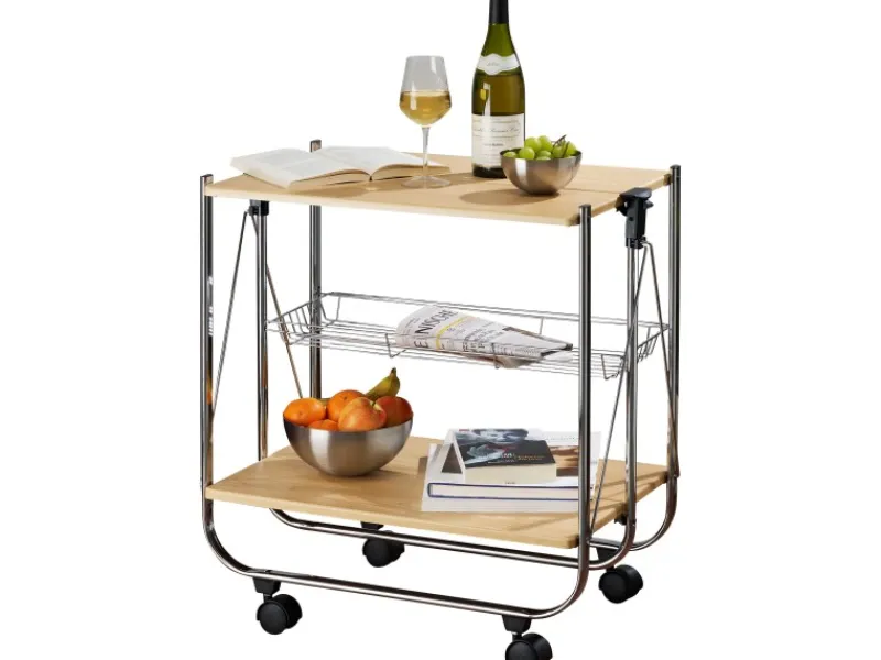Wenko Servierwagen Dinett Deluxe -Nachbildung< Servierwagen