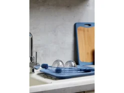 Wenko Küchenhelfer<Silikon Flaschenbürste 38 cm Blau