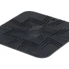Wenko Pfannen|Küchenhelfer<Silikon-Topfuntersetzer Wesi 16 cm x 16 cm x 0,5 cm Schwarz 2 Stück