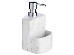 Outlet Wenko Spülmittelspender Festival Marmor Weiß 380 ml