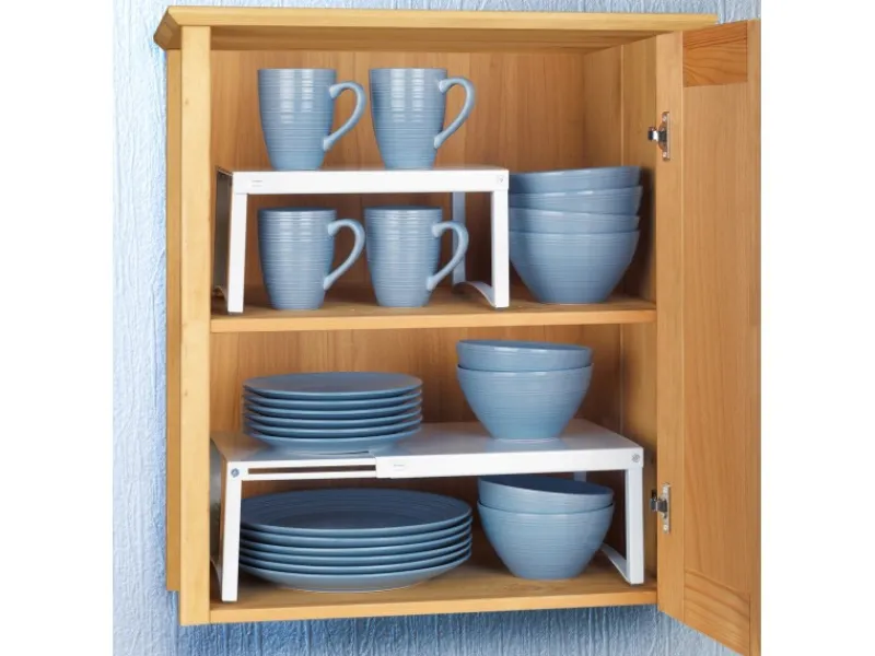 Wenko Teleskop-Schrankeinsatz 15 cm x 54 cm x 25 cm< Küchen-Ordnungssysteme|Küchenregale