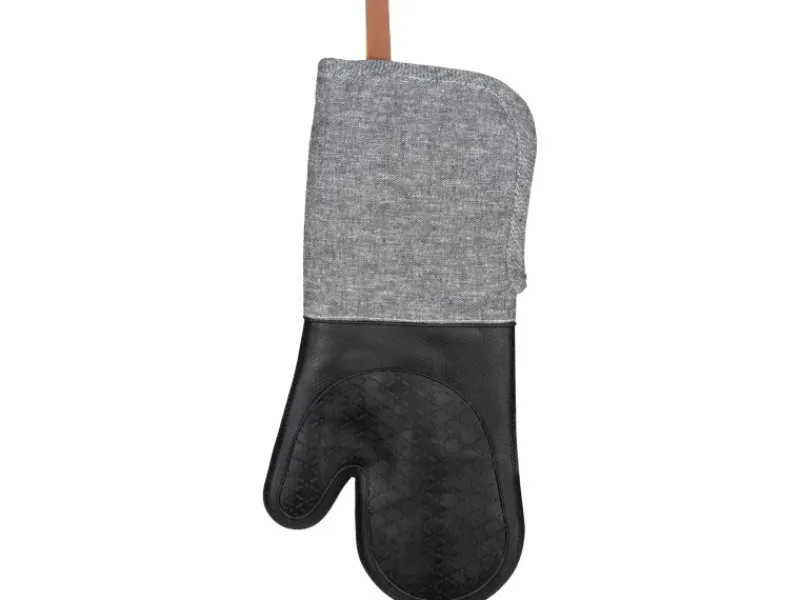 Wenko Topfhandschuhe Ada 2er-Set Silikon-Handflächen Schwarz< Herde