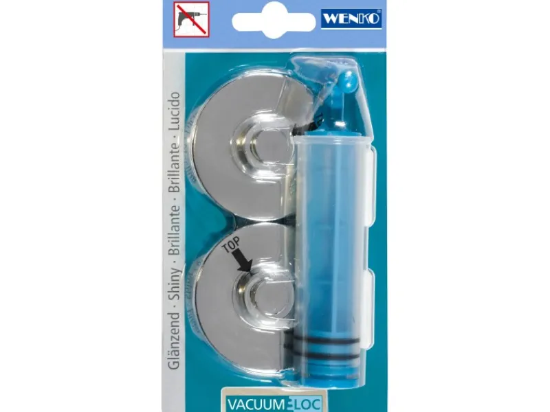 Wenko Küchenhelfer<Vacuum-Loc glänzend für Prem.+Classic+Style