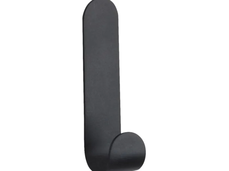 Wenko Wandhaken Monel Edelstahl 1,8 cm x 10,5 cm x 2 cm Schwarz-Matt 2 Stück< Küchenhelfer