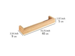 Hot Wenko Wandregal Bambusa 40 cm Bambus