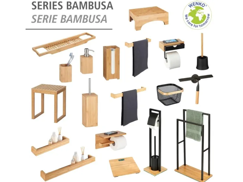 Hot Wenko Wandregal Bambusa 40 cm Bambus