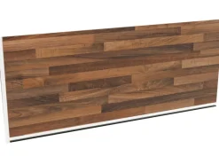 New Westag Rückwand-System-Set MFC 305 x 58,5 cm Nussbaum Butcherblock Hell (NU742)