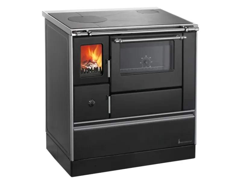 Westminster Küchenofen K 176 FA-90 rechts Stahl Schwarz 5 kW< Herde