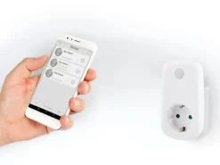 Gefrierschränke<Wifi-Stecker Schuko Weiß