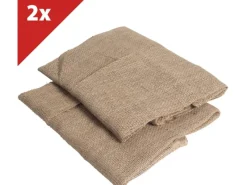 Videx Garden Töpfe<Winterschutz Jutesack Natur im Duo-Pack 60 cm x 80 cm