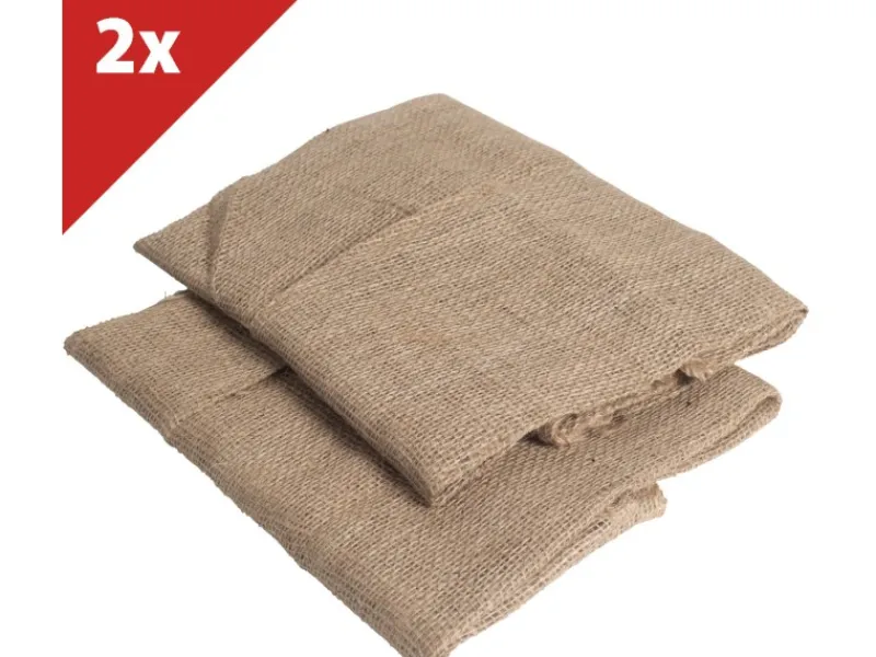 Videx Garden Töpfe<Winterschutz Jutesack Natur im Duo-Pack 60 cm x 80 cm
